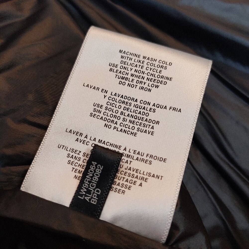 Levi's Jeans Leopard Print Puffer Jacket Size Large - Picture 9 of 12